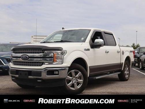White Metallic 2020 Ford F-150 Lariat
