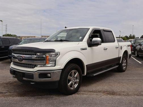White Metallic 2020 Ford F-150 Lariat