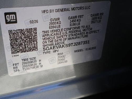 Moonstone Gray Metallic 2026 Buick Enclave Preferred