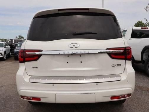 Moonstone White 2023 INFINITI QX80 SENSORY