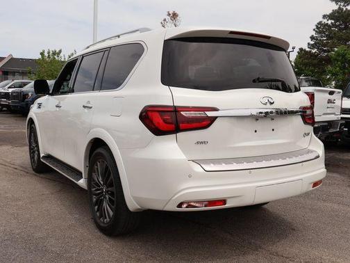Moonstone White 2023 INFINITI QX80 SENSORY