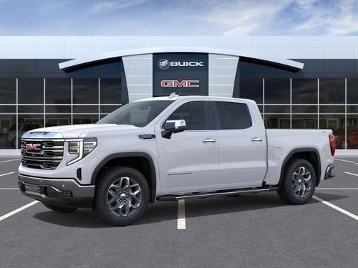 Summit White 2026 GMC Sierra 1500 SLT