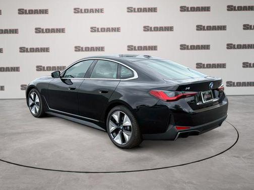 Black Sapphire Metallic 2025 BMW i4 Gran Coupe xDrive40