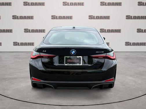 Black Sapphire Metallic 2025 BMW i4 Gran Coupe xDrive40