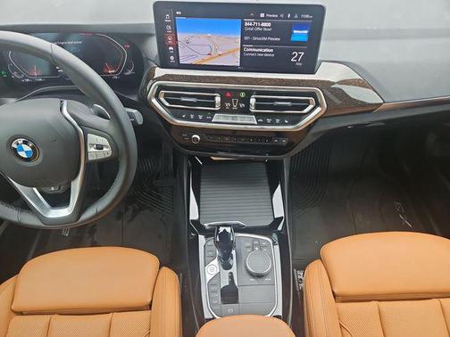 Black Sapphire Metallic 2023 BMW X3 xDrive30i