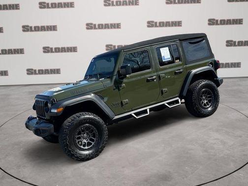 Sarge Green Clearcoat 2022 Jeep Wrangler Willys