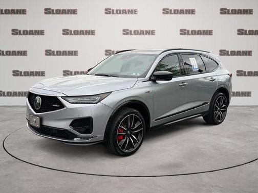 Lunar Silver Metallic 2024 Acura MDX Type S Advance Package