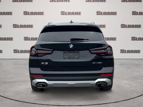 Black Sapphire Metallic 2024 BMW X3 xDrive30i