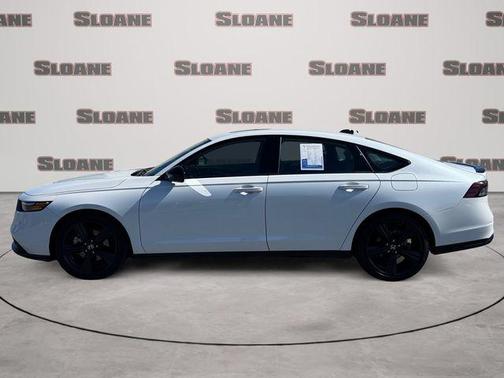 Platinum White Pearl 2023 Honda Accord Hybrid Sport-L