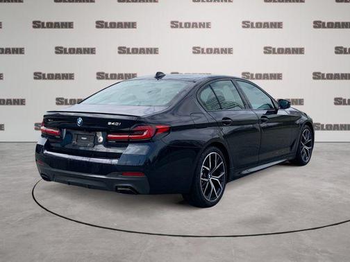 Carbon Black Metallic 2023 BMW 540 i xDrive