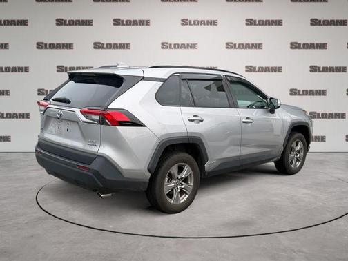 Silver Sky Metallic 2022 Toyota RAV4 Hybrid XLE