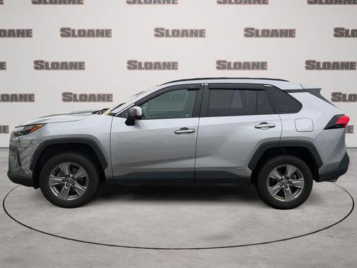 Silver Sky Metallic 2022 Toyota RAV4 Hybrid XLE