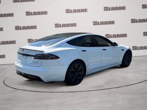 Pearl White Multi-Coat 2021 Tesla Model S Long Range