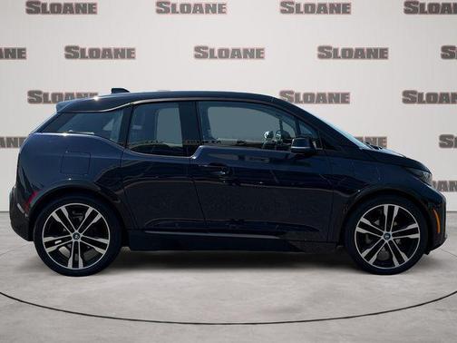 Imperial Blue Metallic w/Frozen Gray Accent 2019 BMW i3 120Ah w/Range Extender