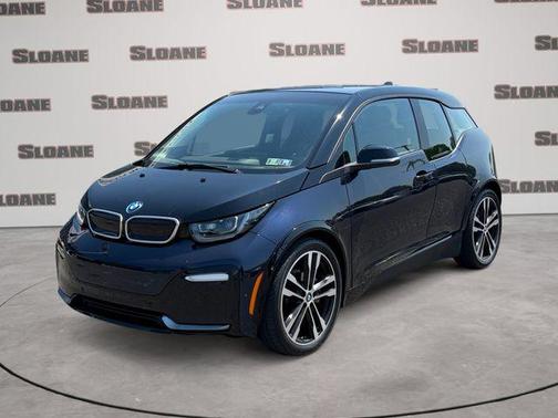 Imperial Blue Metallic w/Frozen Gray Accent 2019 BMW i3 120Ah w/Range Extender