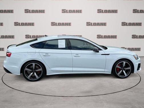 Glacier White Metallic 2023 Audi A5 Sportback 45 S Line Premium Plus
