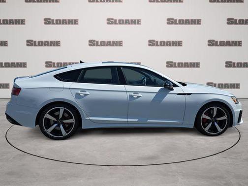 Glacier White Metallic 2023 Audi A5 Sportback 45 S Line Premium Plus