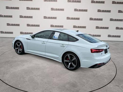 Glacier White Metallic 2023 Audi A5 Sportback 45 S Line Premium Plus