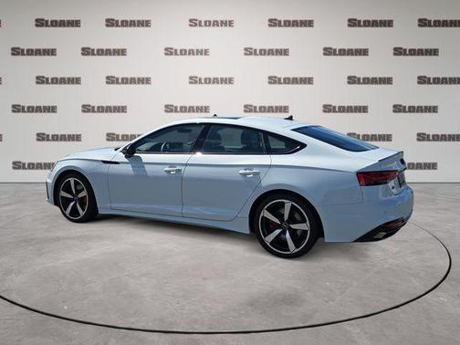 Glacier White Metallic 2023 Audi A5 Sportback 45 S Line Premium Plus