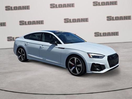 Glacier White Metallic 2023 Audi A5 Sportback 45 S Line Premium Plus