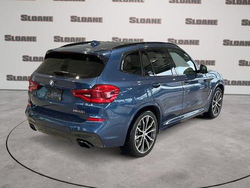 Phytonic Blue Metallic 2021 BMW X3 M40i