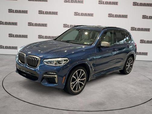 Phytonic Blue Metallic 2021 BMW X3 M40i