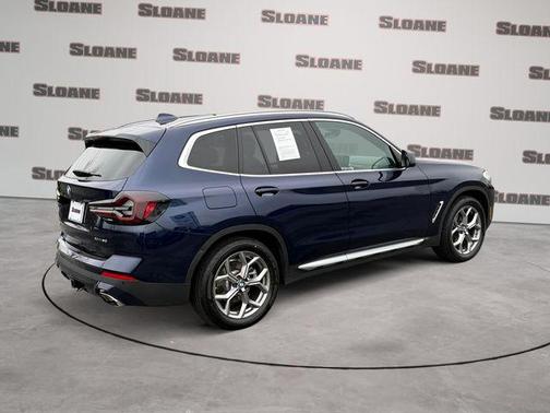 Tanzanite Blue II Metallic 2022 BMW X3 xDrive30i