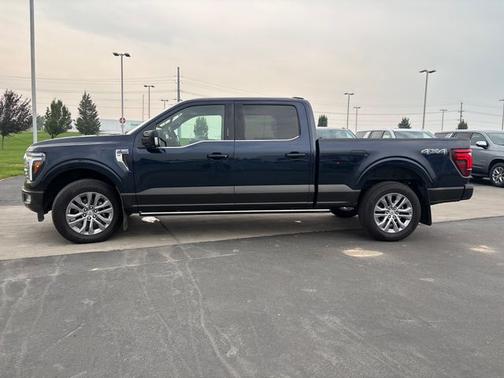 Antimatter Blue Metallic 2024 Ford F-150 King Ranch