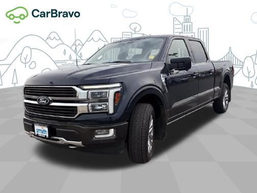 Antimatter Blue Metallic 2024 Ford F-150 King Ranch