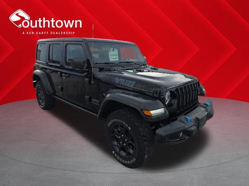 Black Clearcoat 2023 Jeep Wrangler 4xe Willys