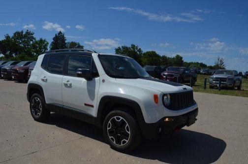 Alpine White 2015 Jeep Renegade Trailhawk