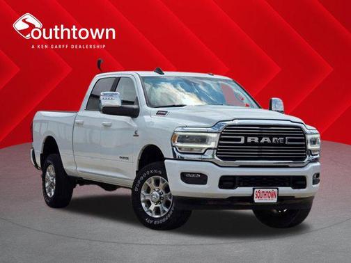 Bright White Clearcoat 2024 RAM 2500 Laramie Crew Cab 4x4 6'4' Box
