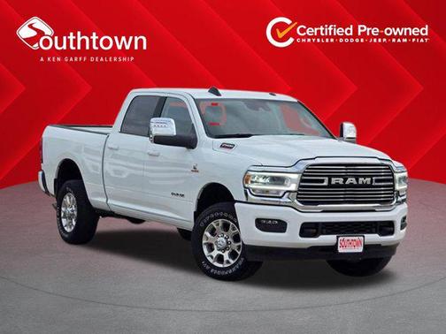 Bright White Clearcoat 2024 RAM 2500 Laramie Crew Cab 4x4 6'4' Box