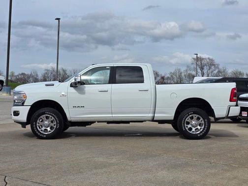 Bright White Clearcoat 2024 RAM 2500 Laramie Crew Cab 4x4 6'4' Box