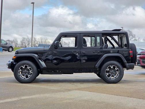 Black Clearcoat 2026 Jeep Wrangler 4-Door Sahara 4x4