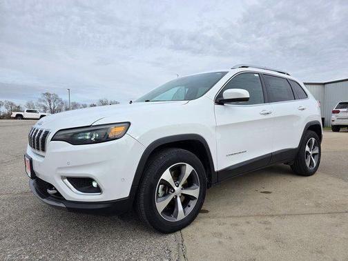 Bright White Clearcoat 2021 Jeep Cherokee Limited