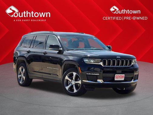 Diamond Black Crystal Pearlcoat 2023 Jeep Grand Cherokee L Limited