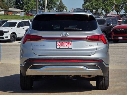 Shimmering Silver 2023 Hyundai SANTA FE HEV SEL Premium