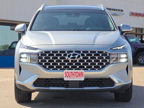 Shimmering Silver 2023 Hyundai SANTA FE HEV SEL Premium