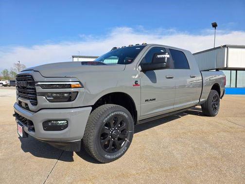Ceramic Gray Clearcoat 2026 RAM 2500 Laramie Mega Cab 4x4 6'4' Box