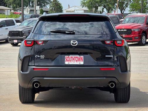 Jet Black Mica 2025 Mazda CX-50 2.5 S Preferred Package