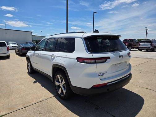 Bright White Clearcoat 2021 Jeep Grand Cherokee L Limited
