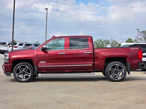 Siren Red Tintcoat 2017 Chevrolet Silverado 1500 High Country