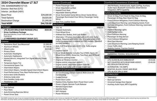 2024 Chevrolet Blazer 3LT