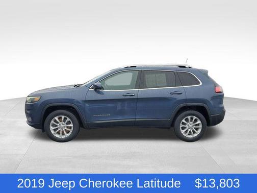 Blue Shade Pearlcoat 2019 Jeep Cherokee Latitude