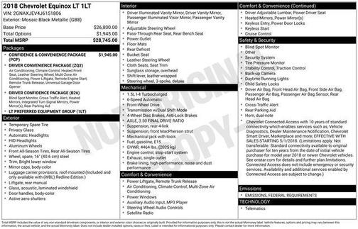 2018 Chevrolet Equinox LT