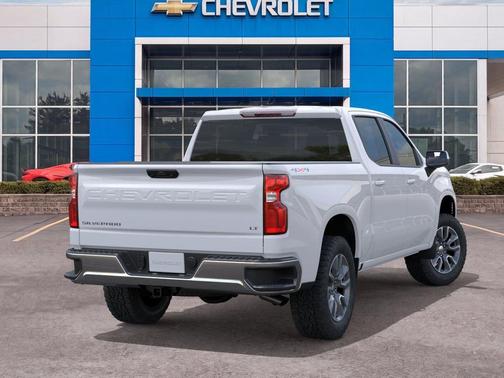 Summit White 2026 Chevrolet Silverado 1500 LT