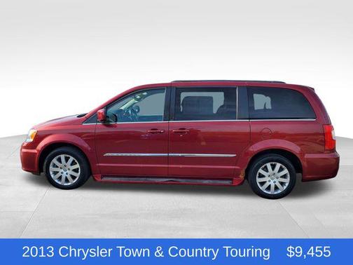 Deep Cherry Red Crystal Pearlcoat 2013 Chrysler Town & Country Touring