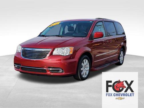 Deep Cherry Red Crystal Pearlcoat 2013 Chrysler Town & Country Touring