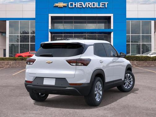 Summit White 2026 Chevrolet Trailblazer LS